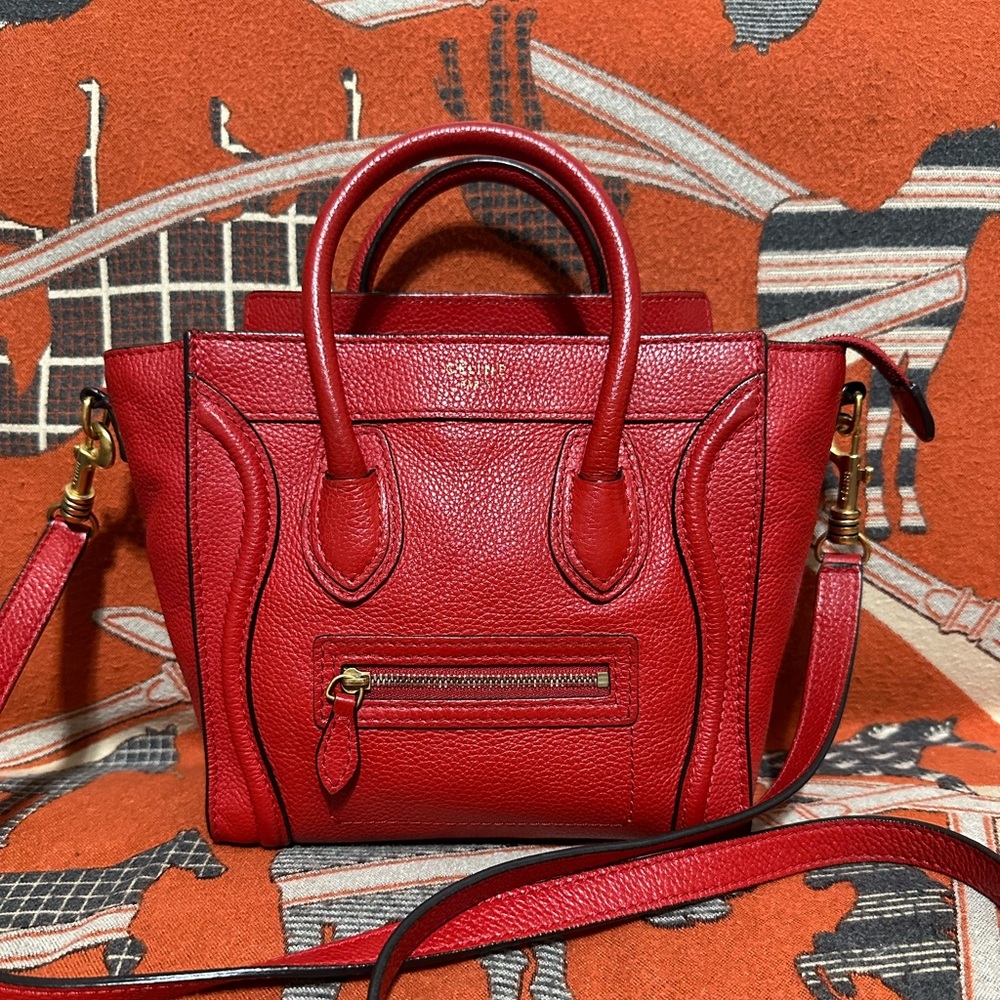 CELINE ❤️🌟NANO LUGGAGE TOTE⭐️